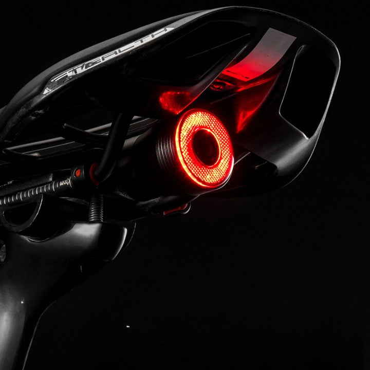 Luz de freno con sensor inteligente para bicicleta