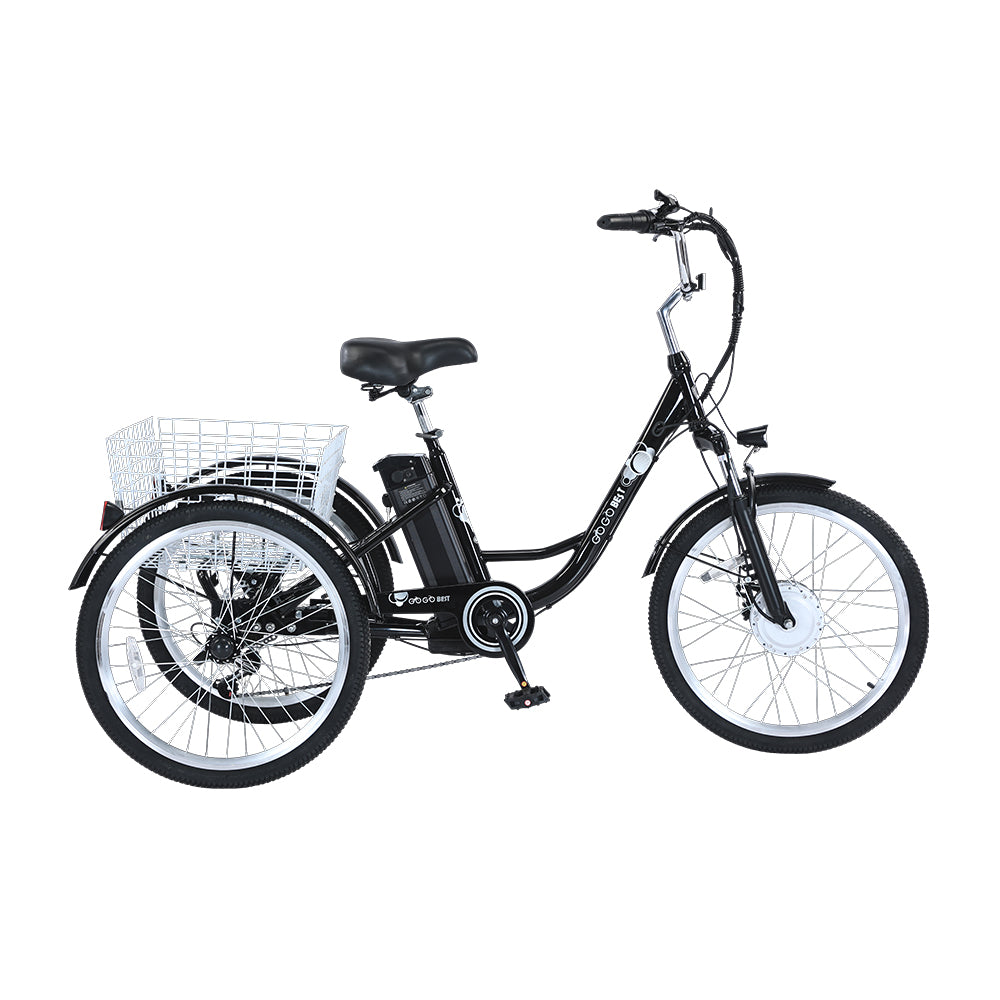 GOGOBEST GF100 350W 15Ah Electric City Tricycle Cargo Ebike