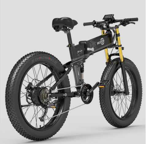 Bezior X Plus 1500W Bicicletta Elettrica da Montagna Pieghevole