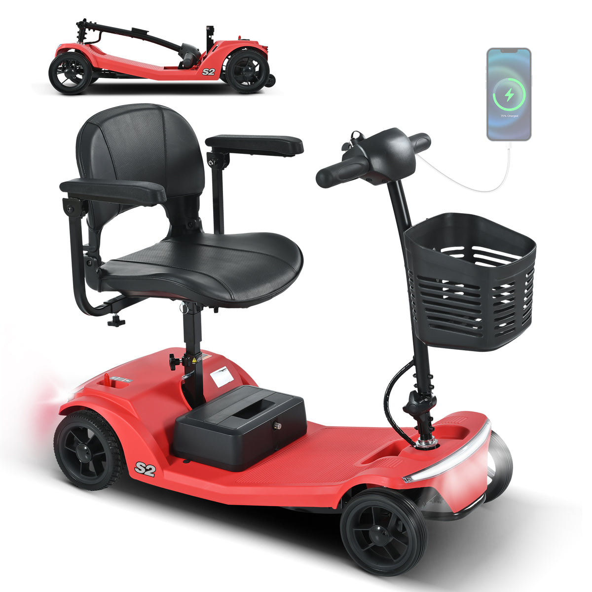 SWEETRICH S2 Electric Folding City Commuing Scooter