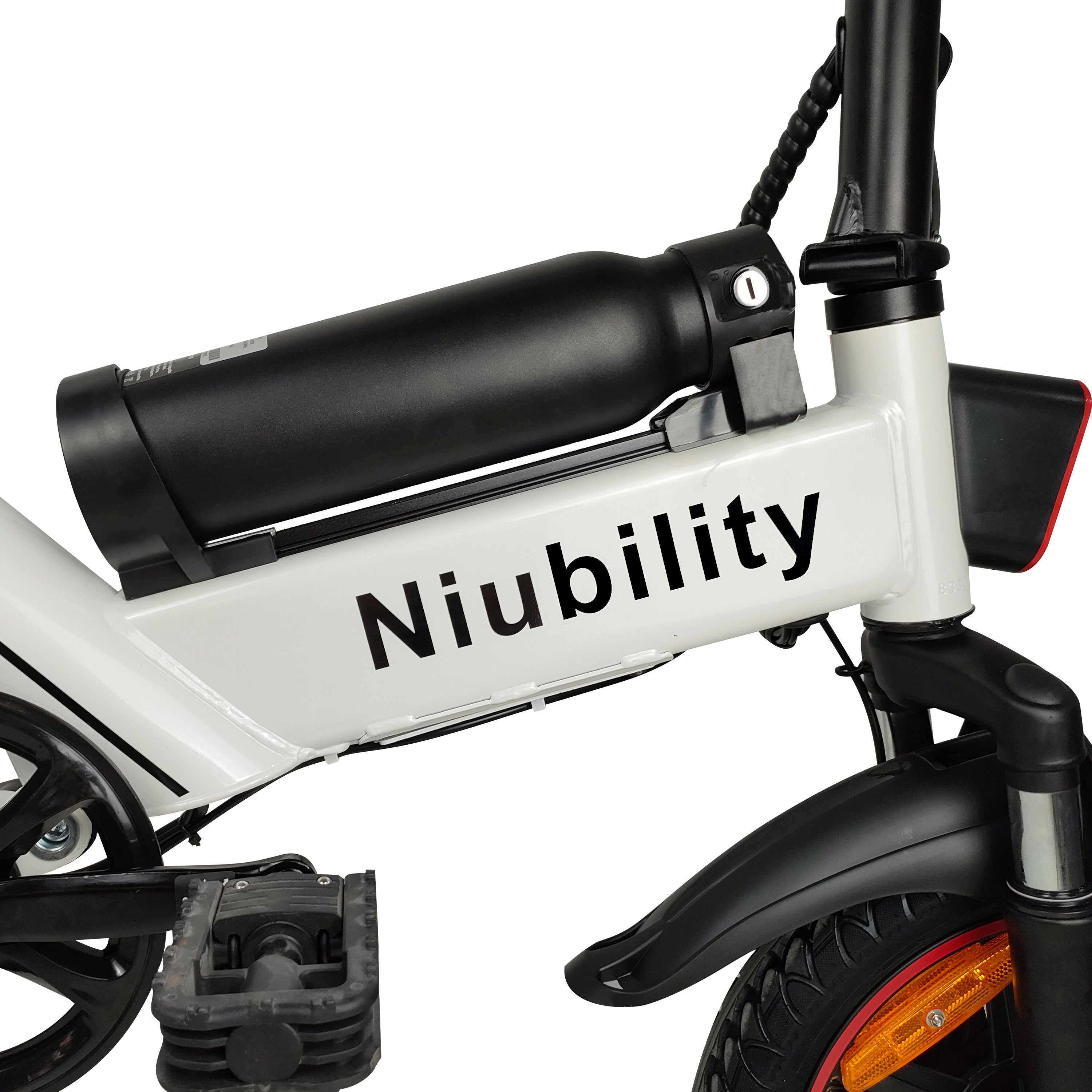 Niubility Bicicletta Li-Batteria Impermeabile per Ebikes