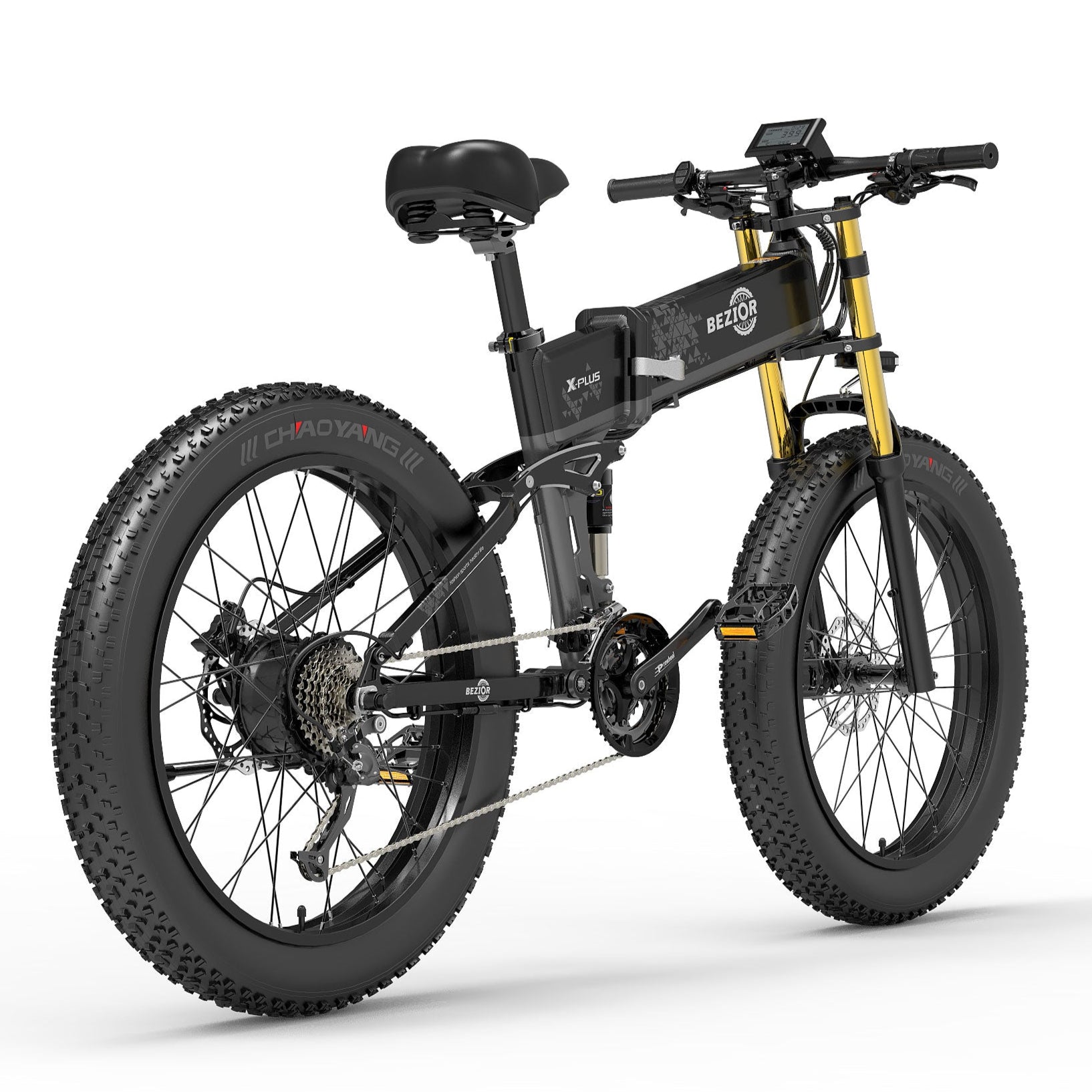 Bezior X Plus 1500W Bicicletta Elettrica da Montagna Pieghevole