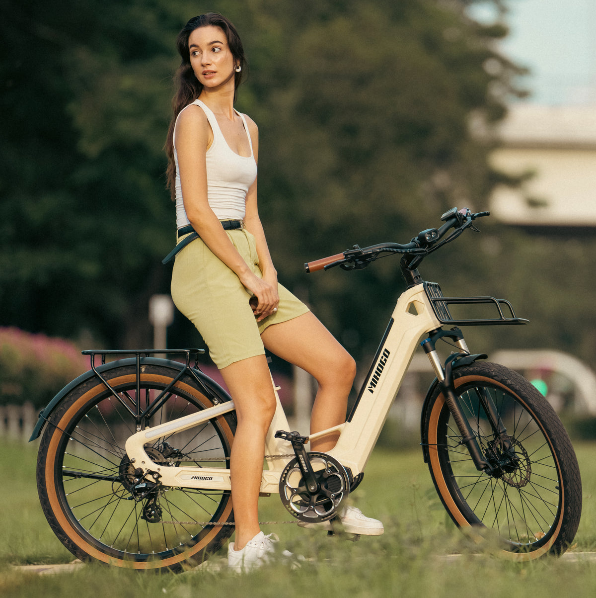 MIHOGO AIR 750W Carbon Fiber Urban Commuting Electric Bicycle