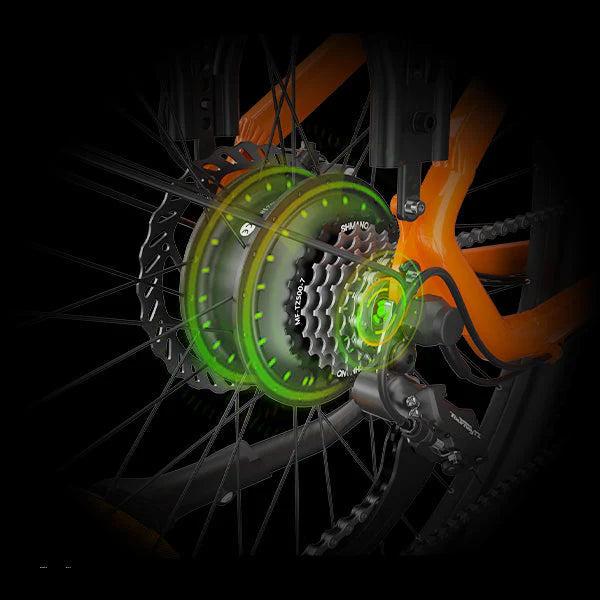 Motor sin escobillas AVAKA K200 para bicicleta