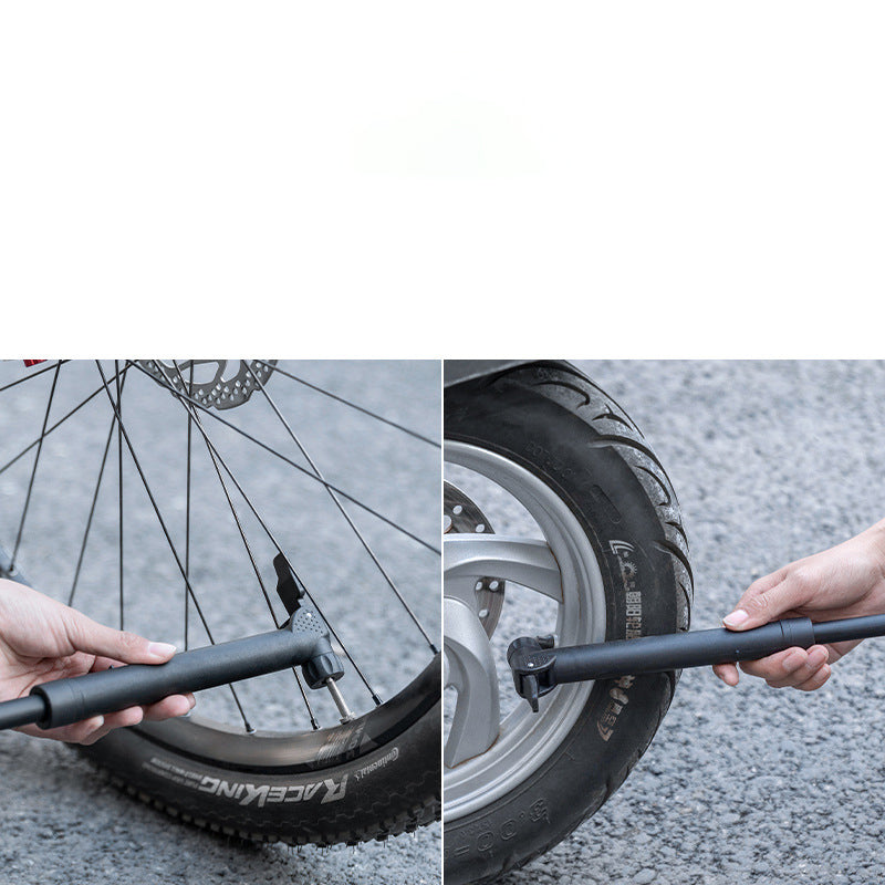 Draagbare mini-fietspompuitrusting
