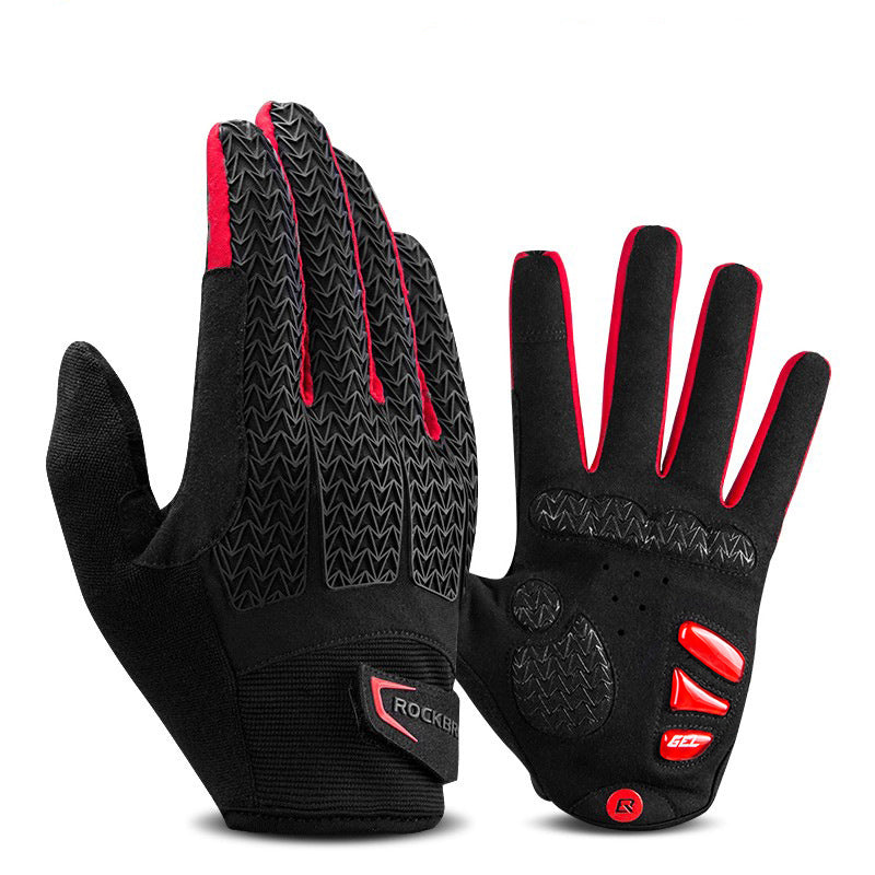Gants chauds d'automne et d'hiver en polaire intérieure pour cyclisme