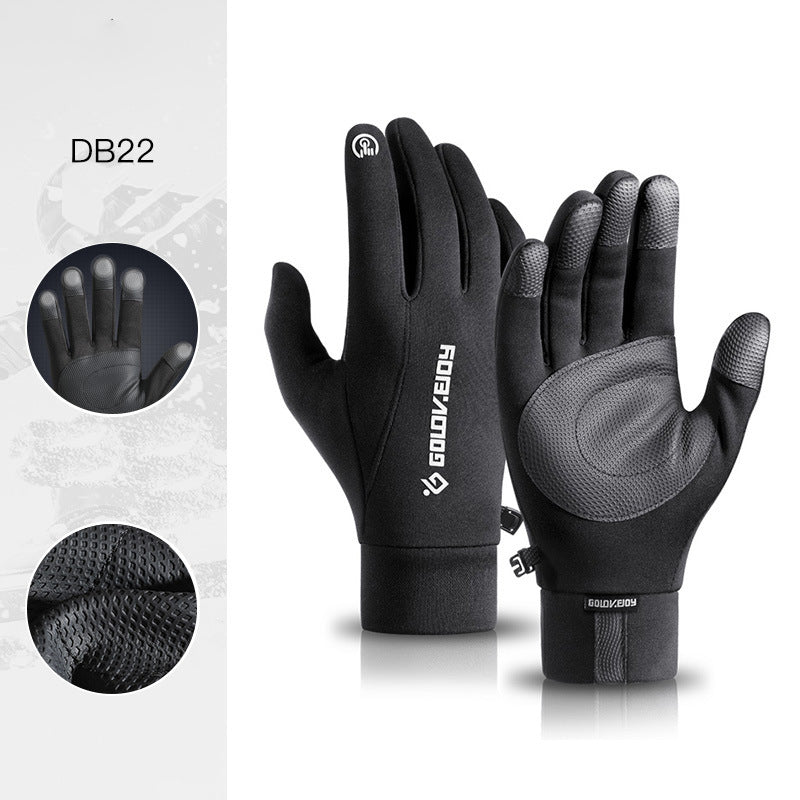 Wind- und wasserdichte Fahrradhandschuhe mit Touchscreen