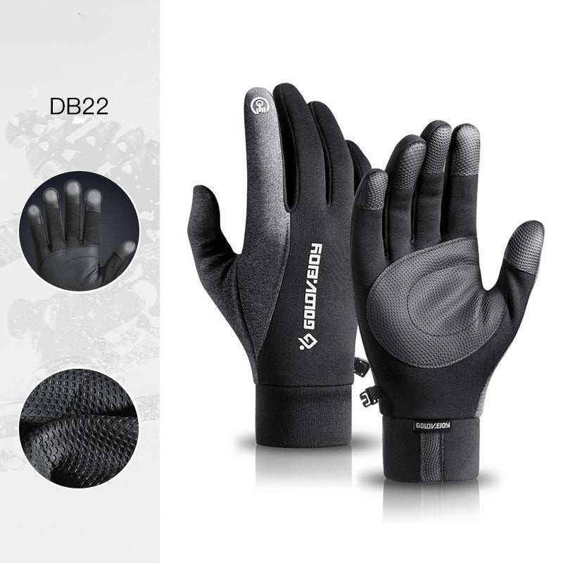 Wind- und wasserdichte Fahrradhandschuhe mit Touchscreen