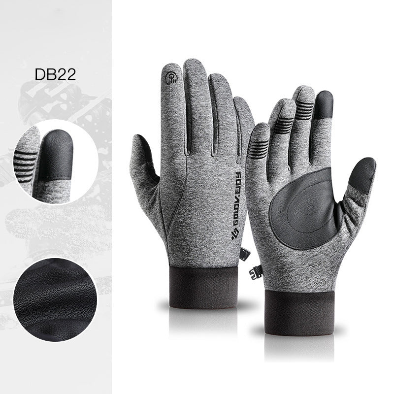 Wind- und wasserdichte Fahrradhandschuhe mit Touchscreen