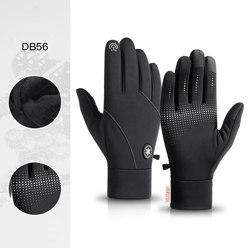Wind- und wasserdichte Fahrradhandschuhe mit Touchscreen