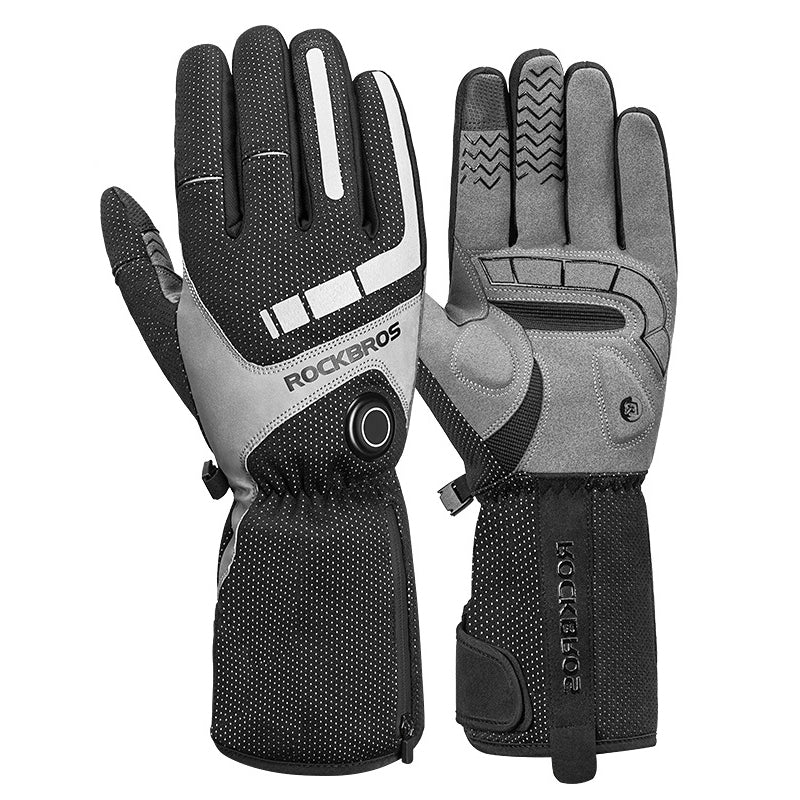 beheizte handschuhe fahrrad Fahrrad Damen Herren Handschuhe Touchscreen USB Beheizte Handschuhe