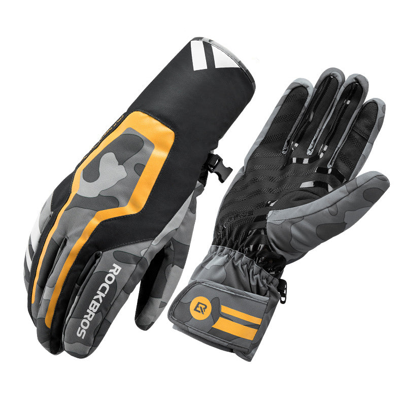 Guanti da ciclismo impermeabili antivento