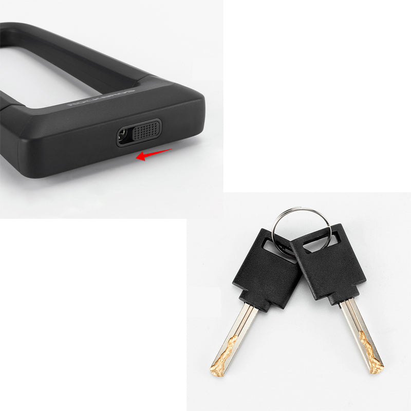 Anti-theft Portable U-Shaped Bicycle Lock