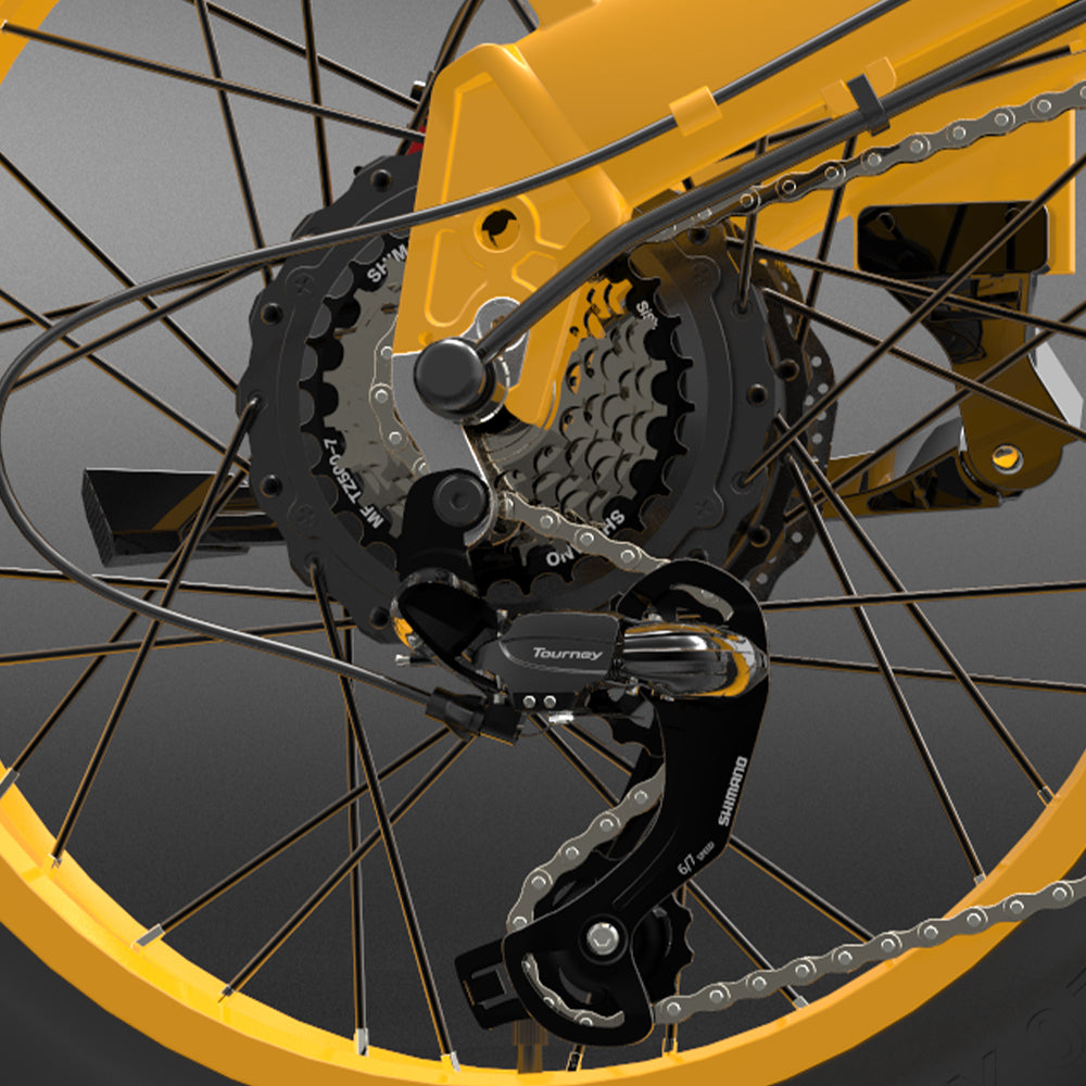 Σύστημα μετάδοσης ταχύτητας BEZIOR SHIMANO 7/27