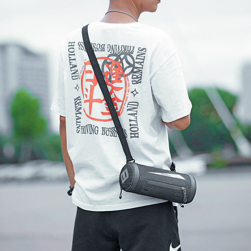 Bolsa impermeável frontal para bicicleta