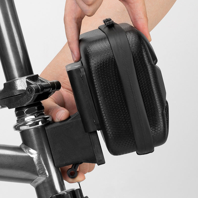 Bolsa frontal para bicicleta resistente à prova d'água