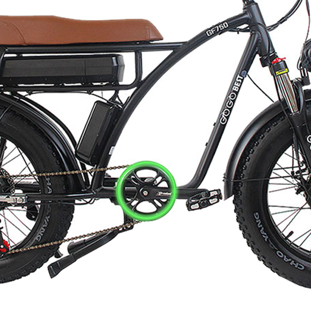 Conjunto de braço de manivela de bicicleta GOGOBEST