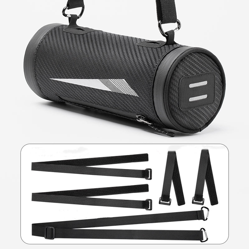 Bolsa impermeável frontal para bicicleta