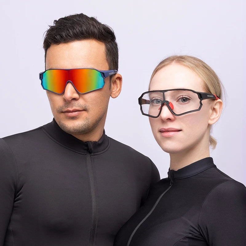 Photochromic Bike Glasses Bicycle UV400 Sports Sunglasses 6