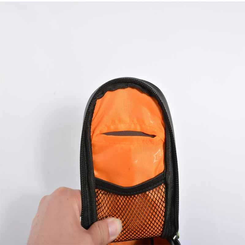 Bolsa traseira de bicicleta MTB de nylon à prova de chuva