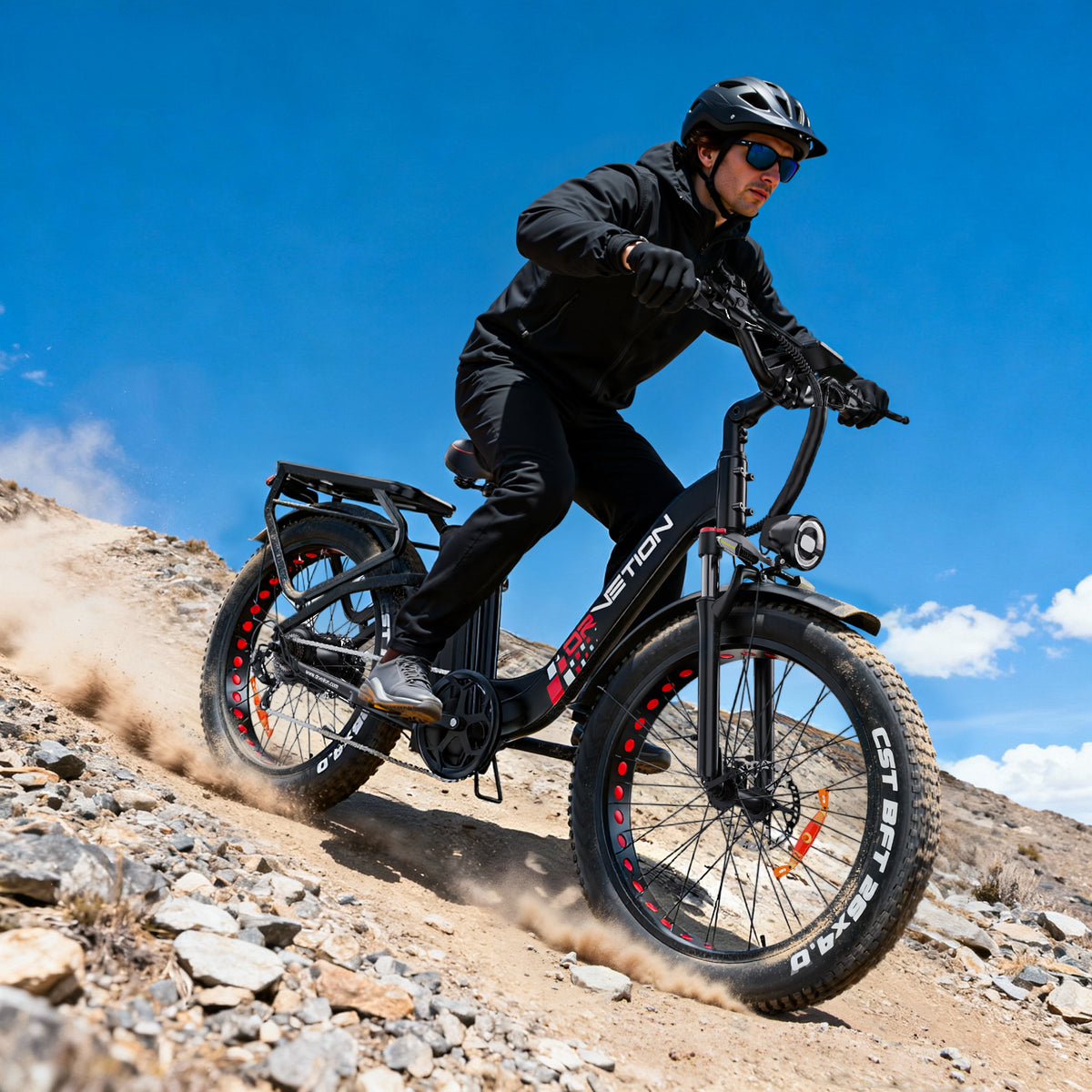 DRVETION CTR26 1000W Electric Commuting Bike