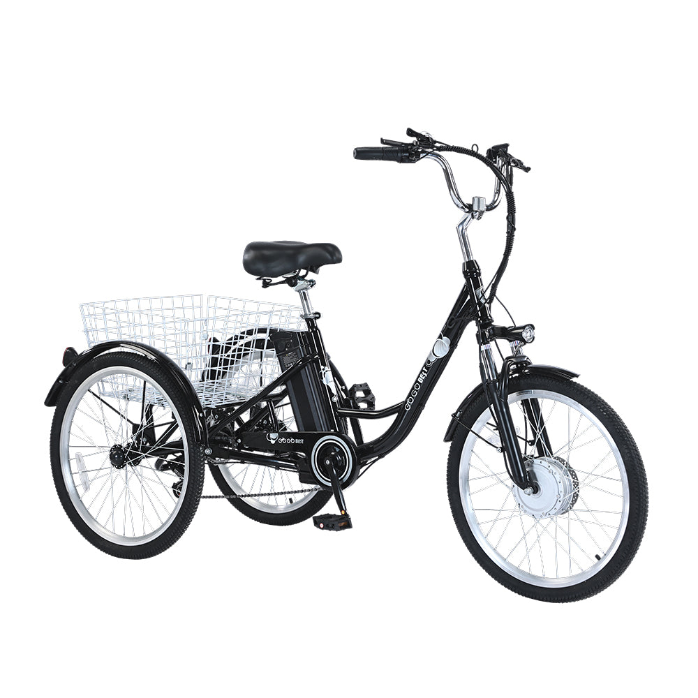 GOGOBEST GF100 350W 15Ah Electric City Tricycle Cargo Ebike