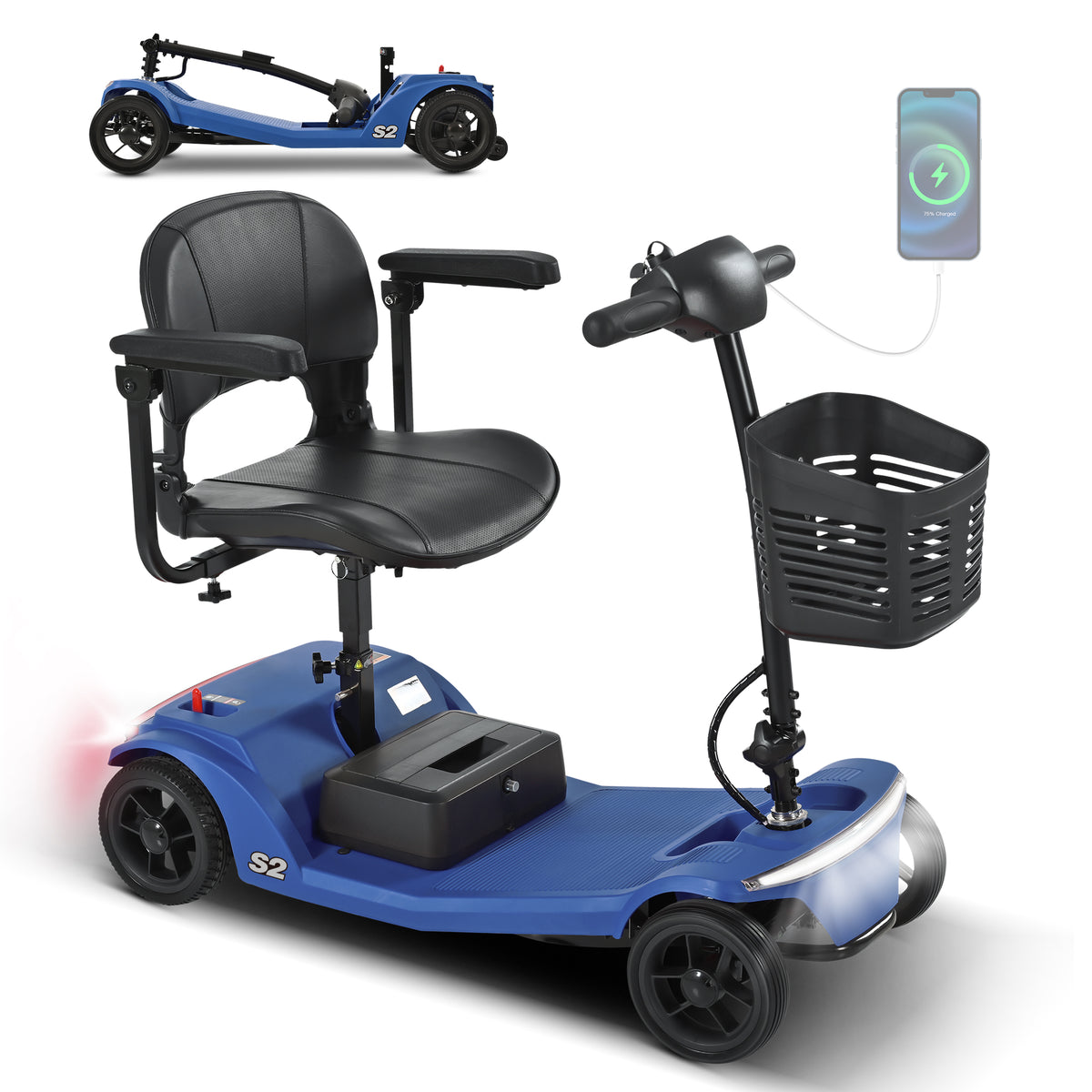 SWEETRICH S2 Electric Folding City Commuing Scooter