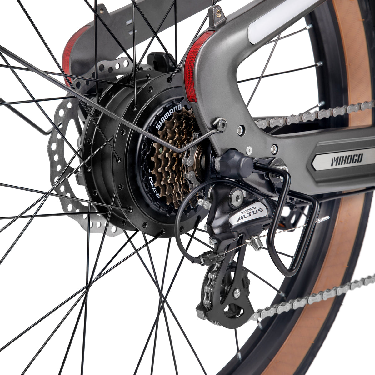 MIHOGO AIR 750W Carbon Fiber Urban Commuting Electric Bicycle
