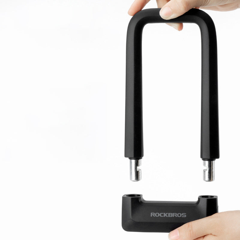 Anti-theft Portable U-Shaped Bicycle Lock