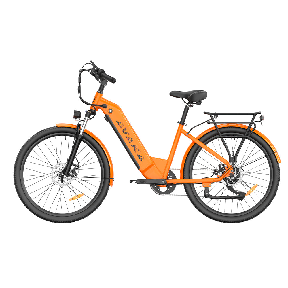Bicicleta eléctrica urbana para desplazamientos AVAKA K200