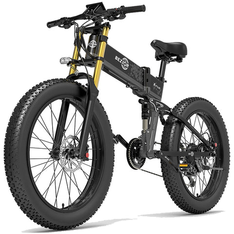 Bezior X Plus Electric Mountain Folding Bike - GOGOBEST BIKE 7