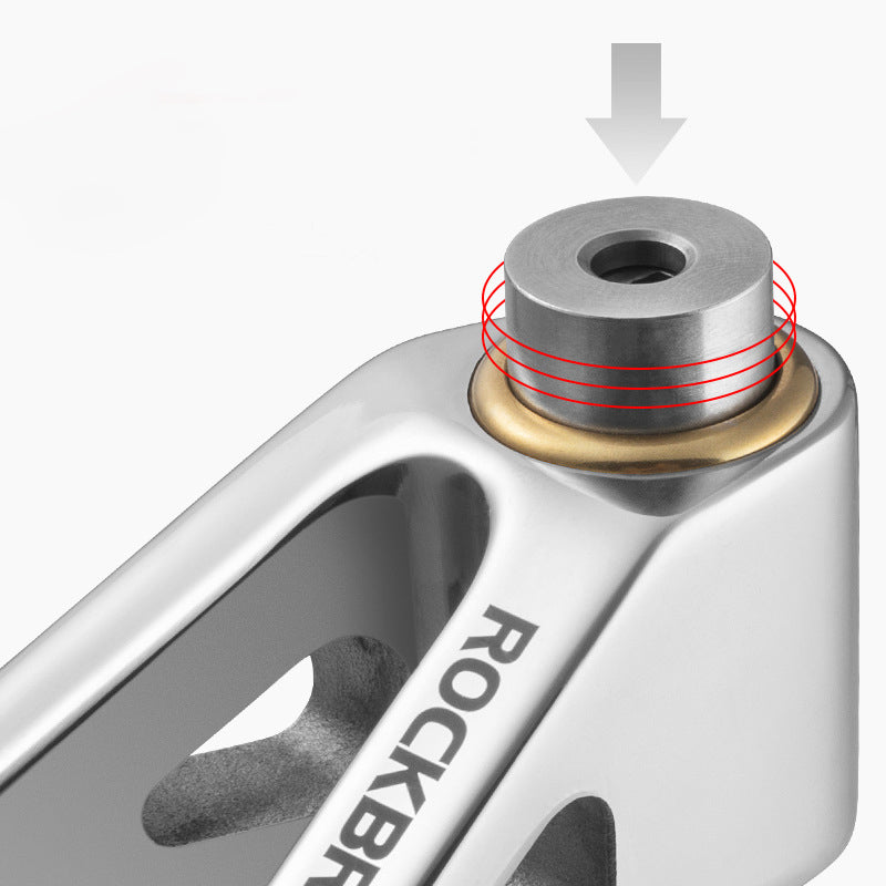 Fahrrad-Scheibenbremsschloss Aus Edelstahl