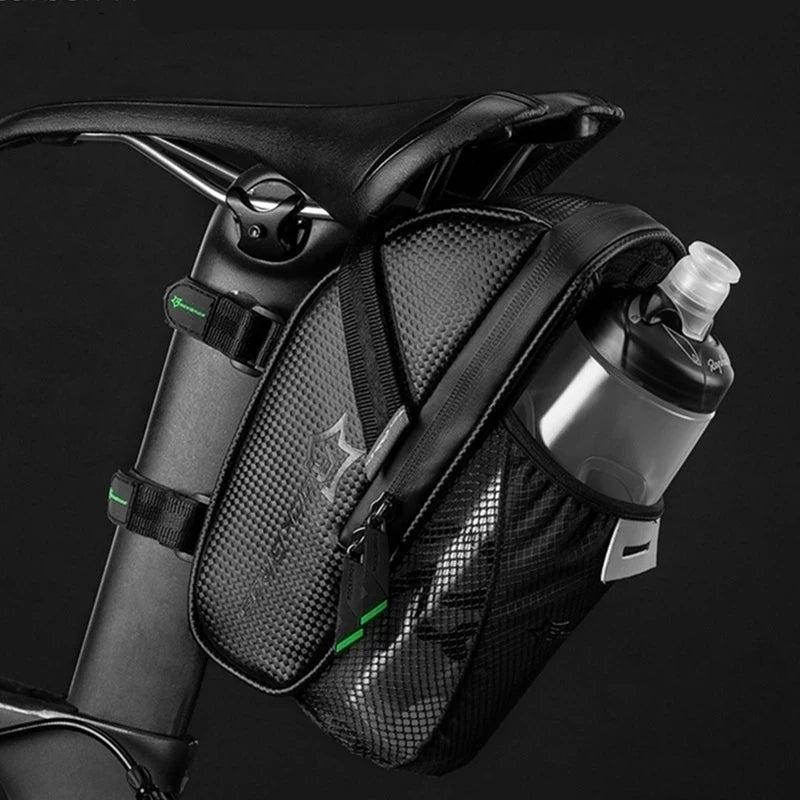 Bolsa trasera de bicicleta MTB de nailon resistente a la lluvia