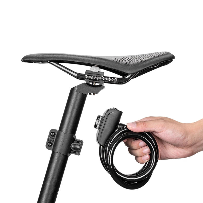 Serrure de vélo en PVC antivol portable